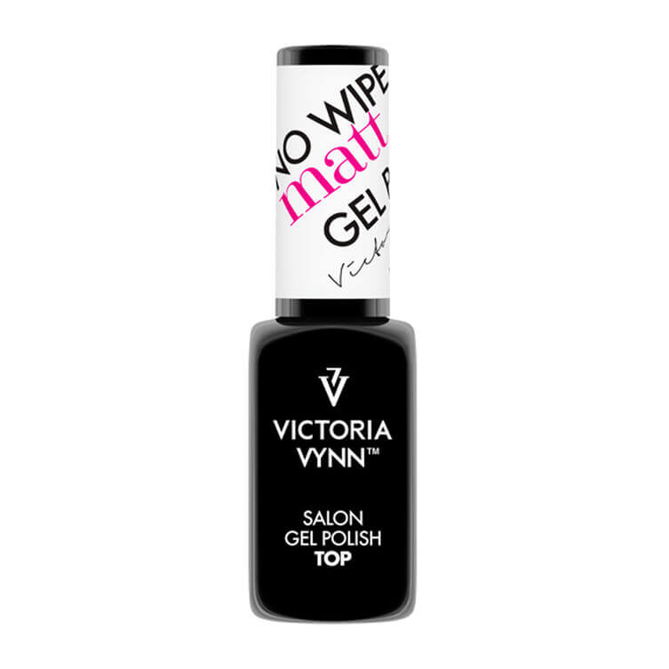 Salon Gel Polish Top Coat No Wipe MATT 2 gel polish top no wipe matt