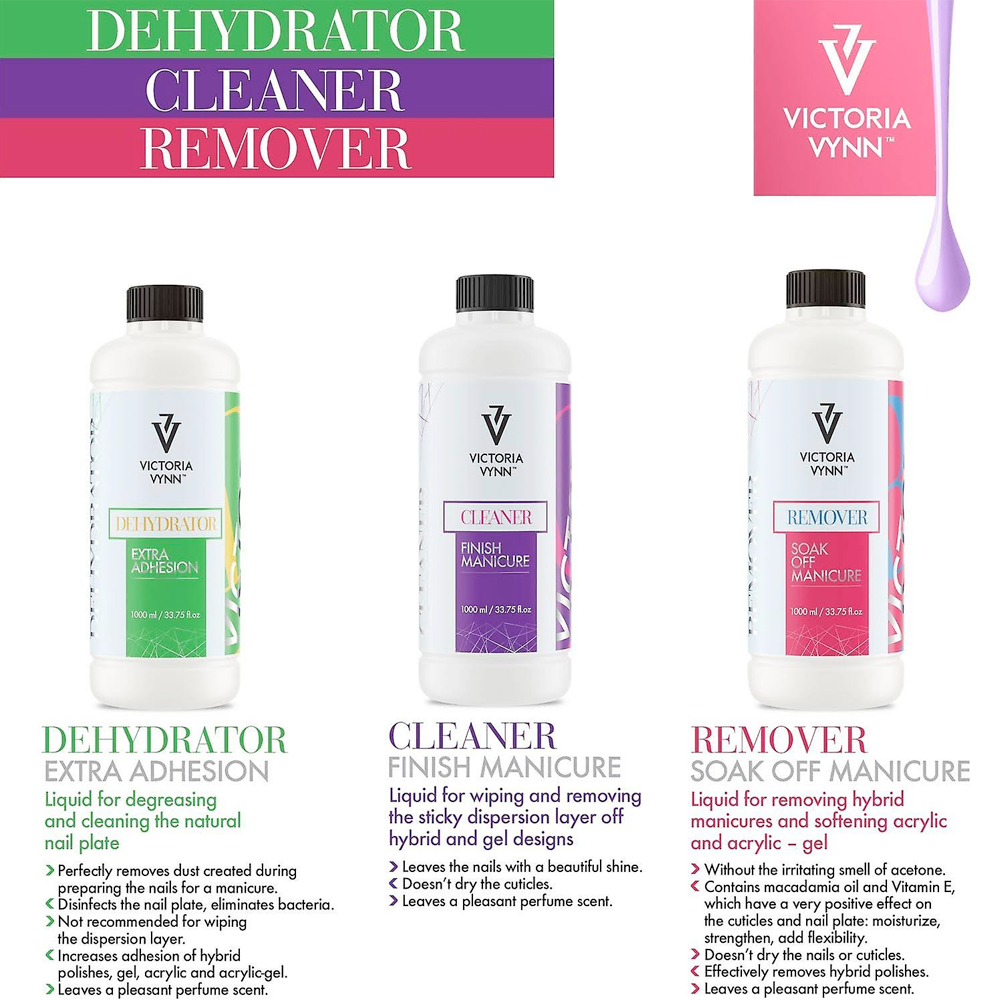 Nail Dehydrator Finish Cleaner Remover Soak Off