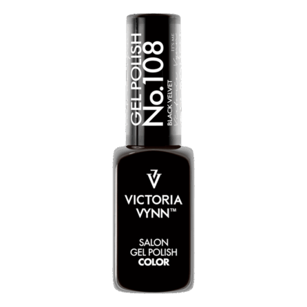 Salon Gel Polish 108 Black Velvet