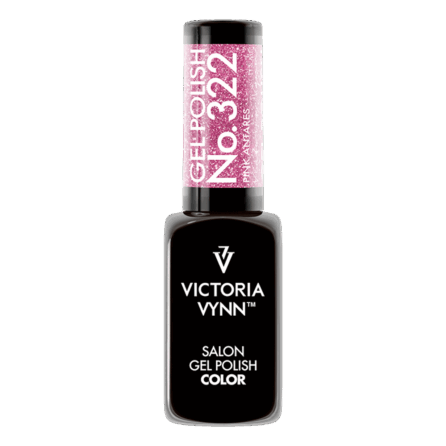 Salon Gel Polish 322 Pink Antares