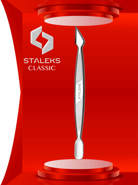 Staleks Cuticle Pushers 6 Staleks High Quality Metal Cuticle Pusher Classic Type 1