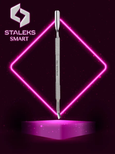 Staleks Cuticle Pushers 11 Professional Cuticle Pusher Staleks Smart 50 Type 6 Rounded Pusher and bent blade