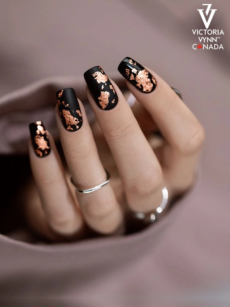 Best Selling Bit Foil for nail art designs Rose Gold Victoria VYNN 1 2