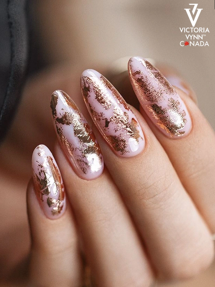 Best Selling Nail Foil Transfer Rose Gold Victoria VYNN