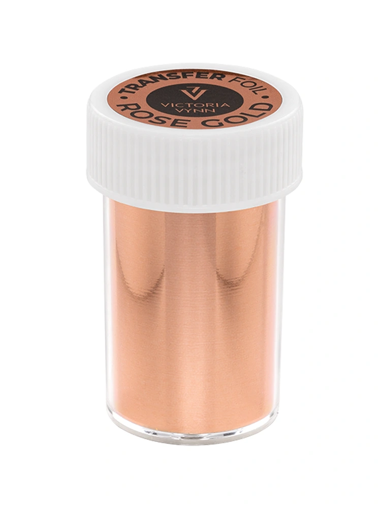 Best Selling Nail Foil Transfer Rose Gold Victoria VYNN 1 2