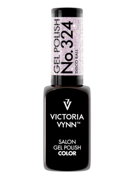 diamond disco gel polish Victoria VYNN salon gel polish Disco ball 324_