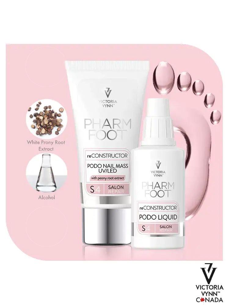 Pharm Foot pedicure toe reconstruction kit reCONSTRUCTOR 30ml 1 2