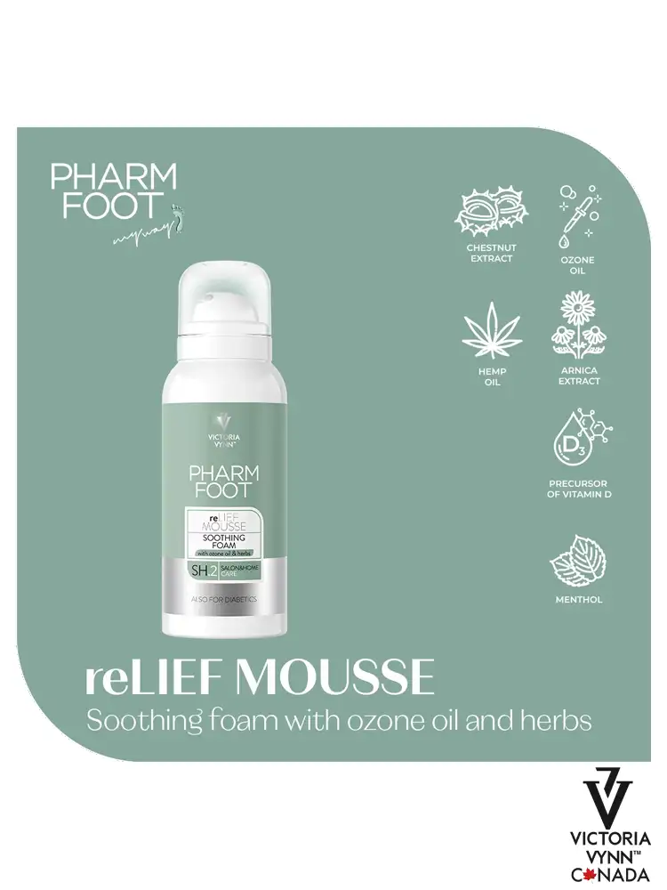 Pharm Foot Best Soothing Pedicure Foam Victoria VYNN 1 2