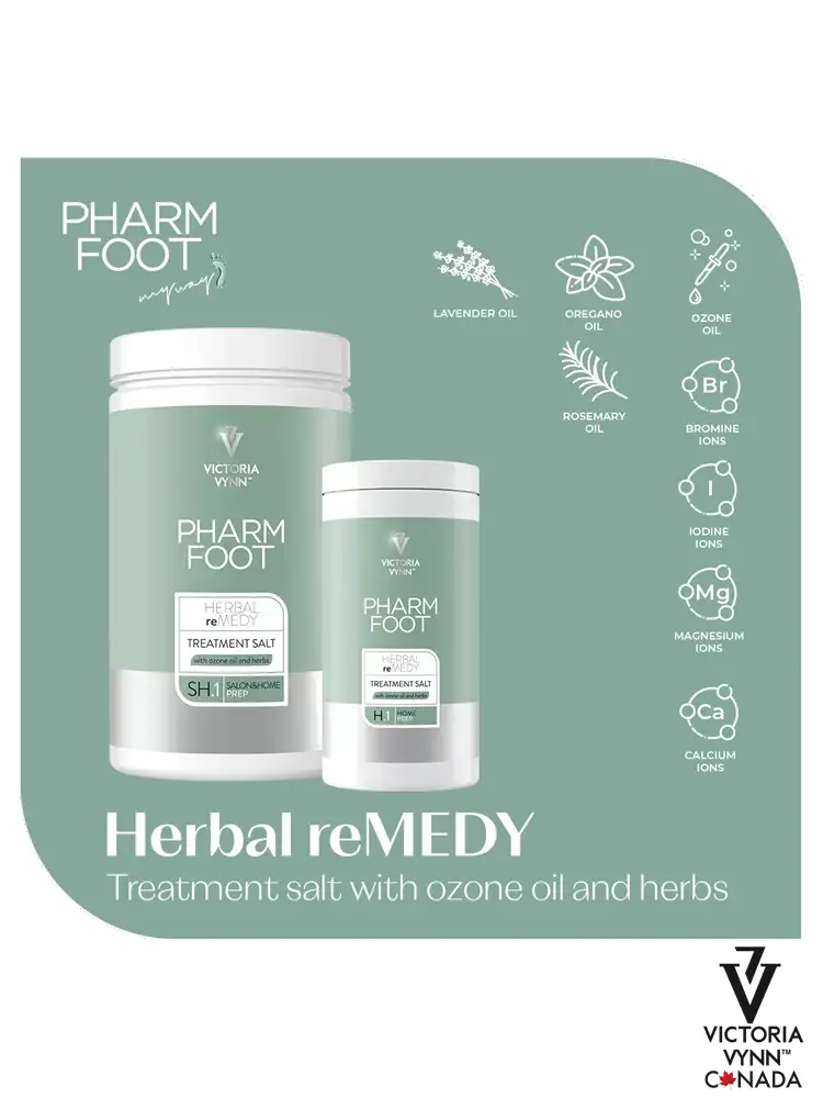 Pharm Foot best pedicure relaxing salt Pharm Foot 500g 1250g. webp