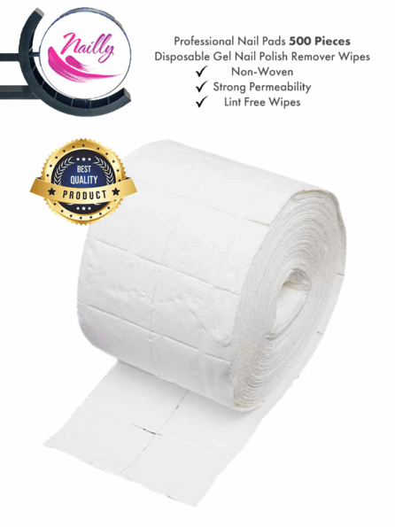 Nailly Professional Nail Pads 500 Pieces