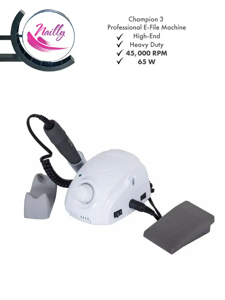 Nailly professional E-file Machine champion 3 45,000 RPM