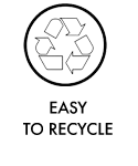 EASY TO RECYCLE