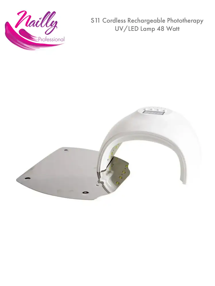 nailly professional s11 Rechargeable Professional UV LED Nail Lamp Cordless 1 3