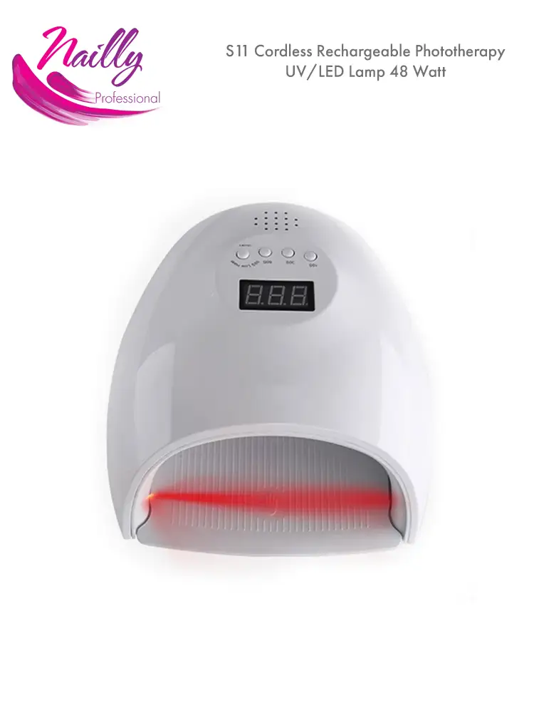 nailly professional s11 Rechargeable Professional UV LED Nail Lamp Cordless