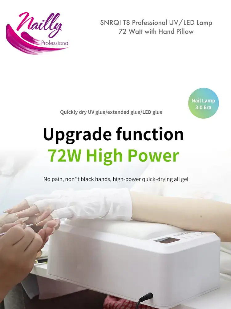 nailly professional uv led nail lamp 72 watt high power 1 1