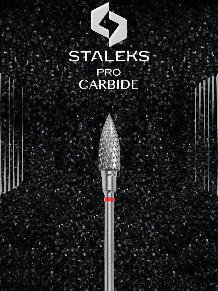 staleks pro flame carbide nail bit head diameter 5mm working part 13.5mm ft10r05013.5