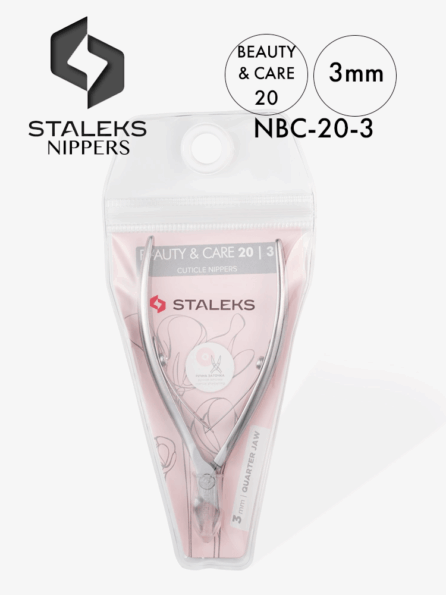 Staleks Cuticle Nippers 4 Staleks Beauty & Care 20 3mm Quarter Jaw Cuticle Nipper