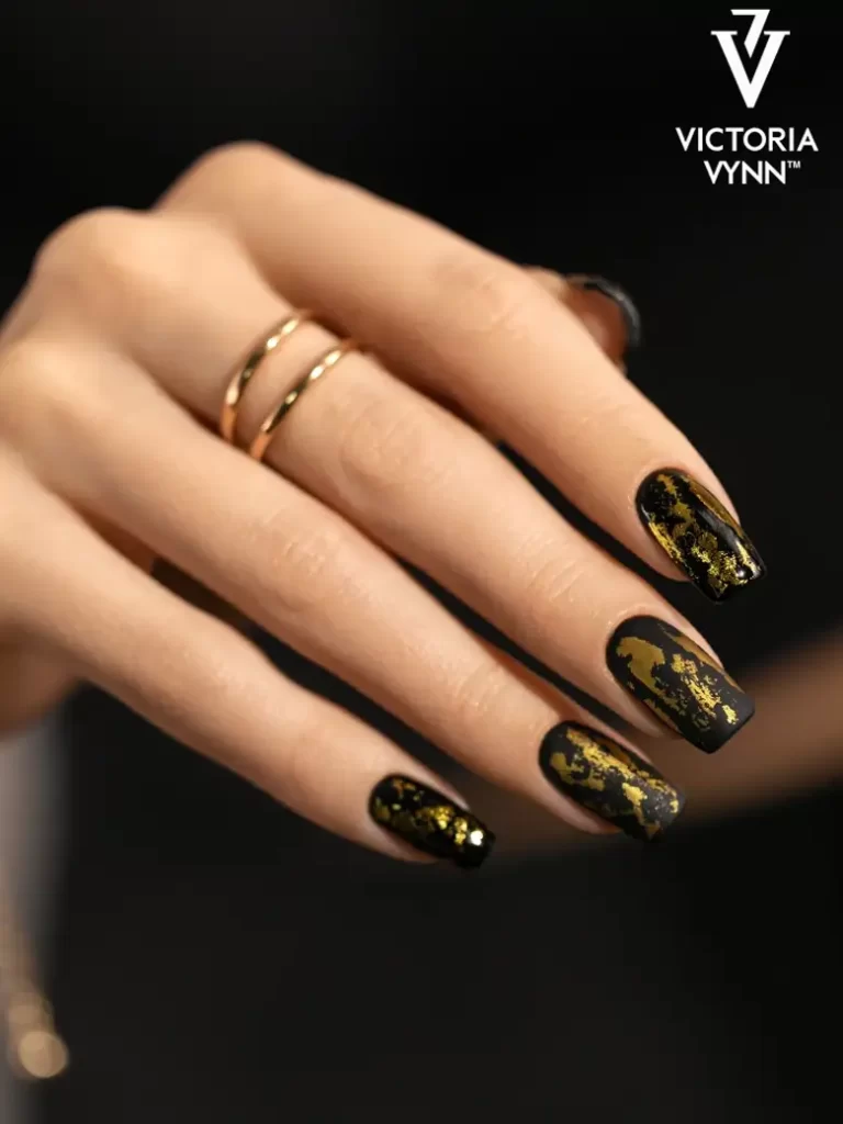 victoria vynn bit foil and trasbfer foil nail art stickers