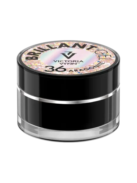Victoria VYNN Brillant Gel 36 Aragonite Glitter Gel diamond nails