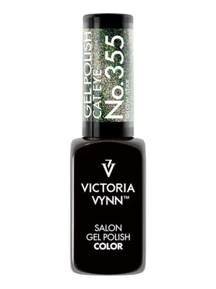amazing glowy cat eye gel polish victoira vynn glow star 355