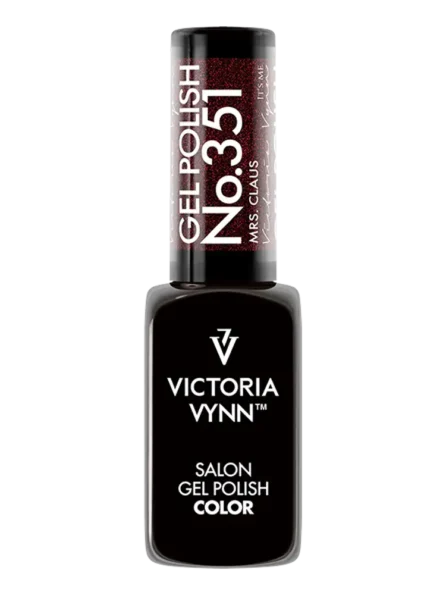victoria vynn christmas gel polish no 351 mrs claus