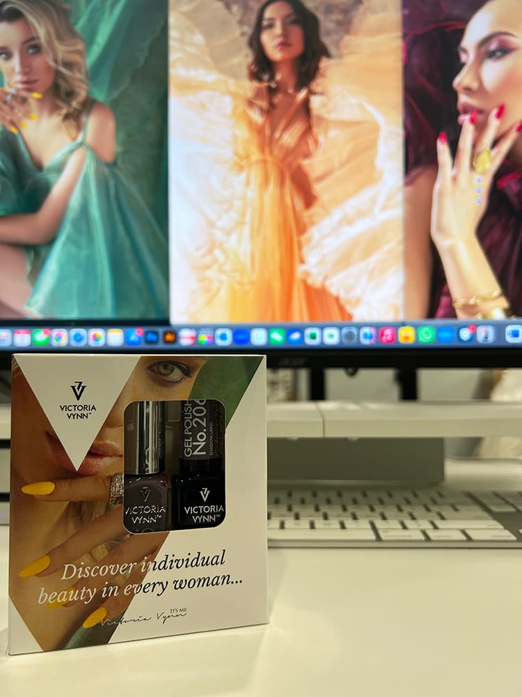 Victoria VYNN 2 Pack Gel Polish 206 + iQ Nail Polish 04 12 iq 4 gp206