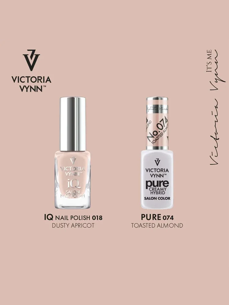 iq vegan nail polish 018 pure gel polish 074