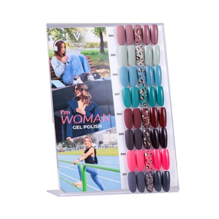 Salon Gel Polish I'm a Woman Collection 6 Victoria VYNN I'm Woman Gel Polish Collection Display