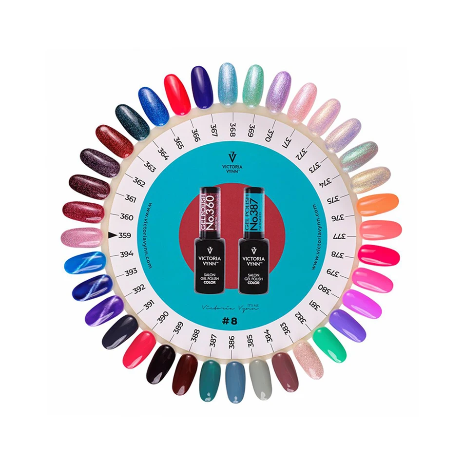 victoria vynn gel polish color chart no. 8