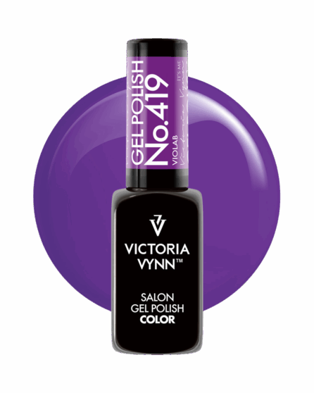 Victoria Vynn Gel Polish 419 violab 8ml,gel polish victoria vynn, salon gel polish