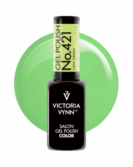 Victoria Vynn Gel Polish 421 lady green 8ml,gel polish victoria vynn, salon gel polish