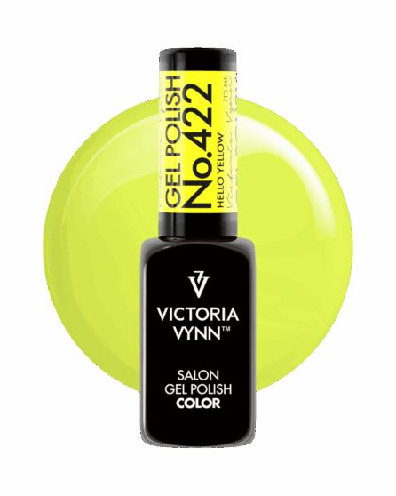 Victoria Vynn Gel Polish 422 hellow yellow 8ml,gel polish victoria vynn, salon gel polish