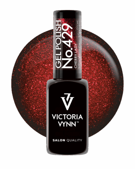 Victoria Vynn Gel Polish 429 cherry lady 8ml,gel polish victoria vynn, salon gel polish