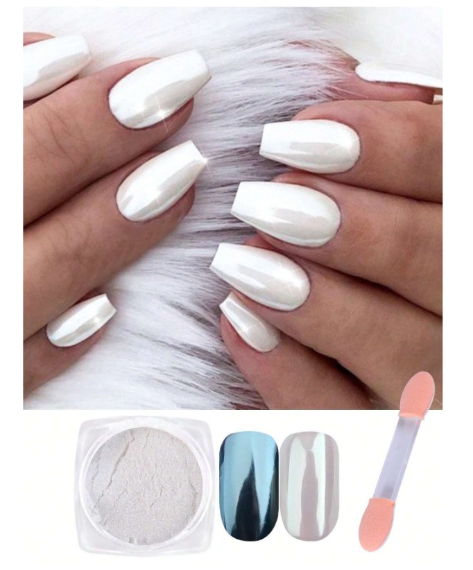 Chrome Powder White Pearl 2 white pearl