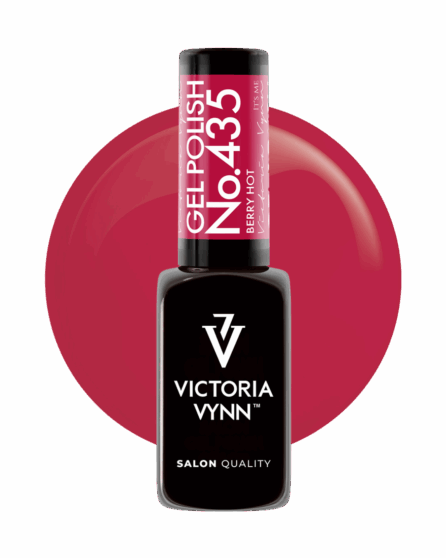 Victoria Vynn Gel Polish 435 Berry hot 8ml, Glow and glam trading llc, gel polish victoria vynn, salon gel polish