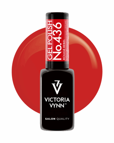 Victoria Vynn Gel Polish 436 rouge rebel 8ml,gel polish victoria vynn, salon gel polish