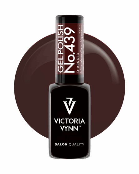 Victoria Vynn Gel Polish 439 dark red 8ml,gel polish victoria vynn, salon gel polish