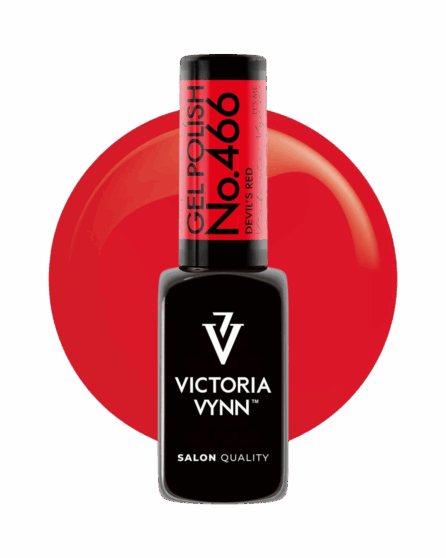 Victoria Vynn Gel Polish 466 devil red 8ml,gel polish victoria vynn, salon gel polish