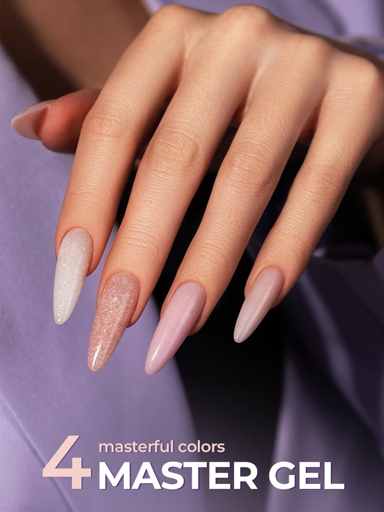 master gel colors new 4 colors collection