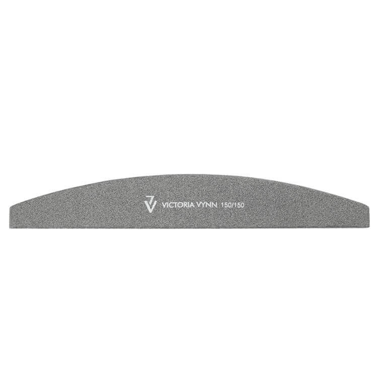 Victoria VYNN Black crescent nail file 150/150 2 crescent black 150 150
