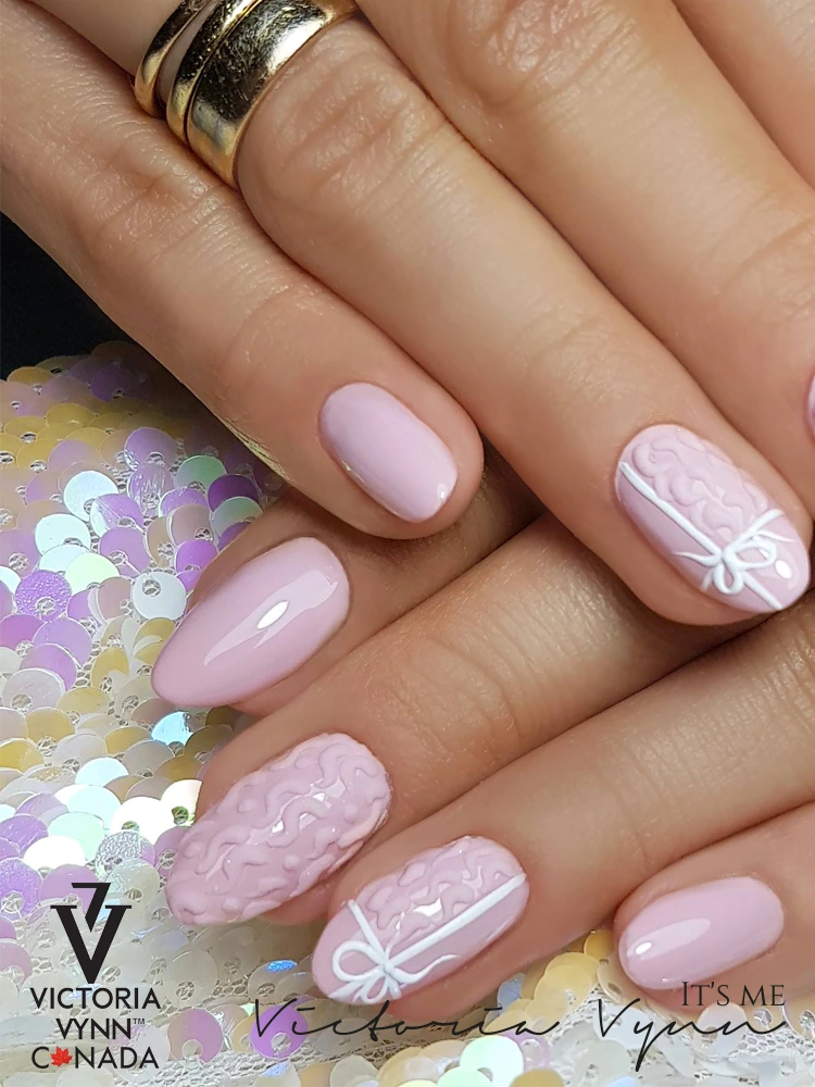 Best Creamy Pink Gel Nails 009 Subtle Pinkish 1 2