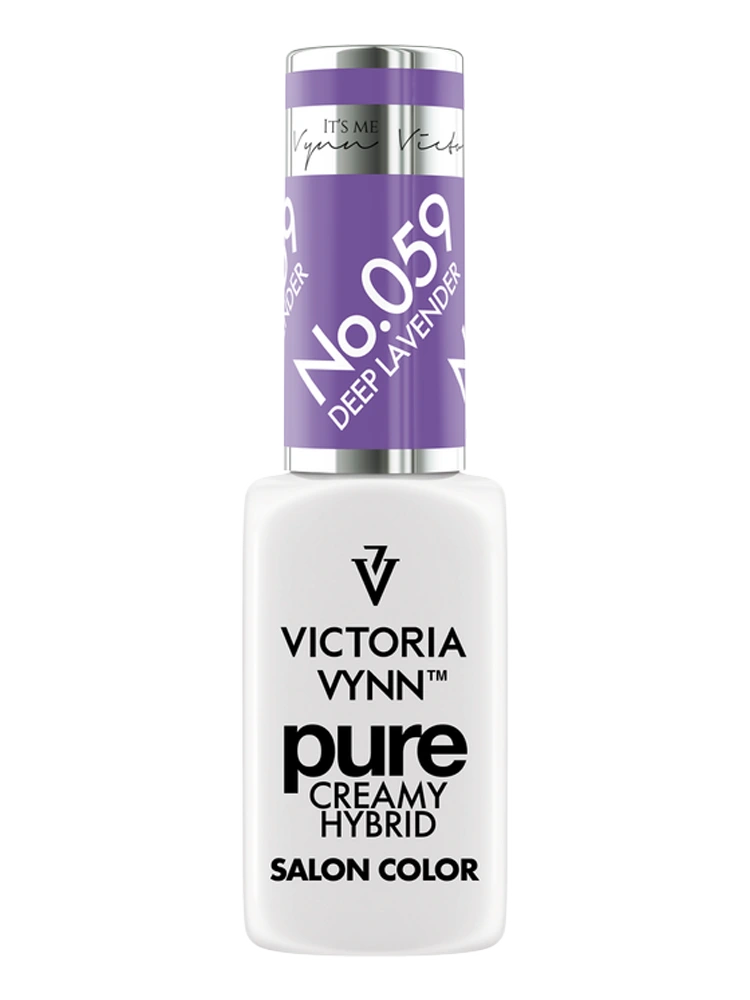 Best Deep Purple lavender nails Victoria VYNN Pure Creamy Hybrid 059 Deep Lavender