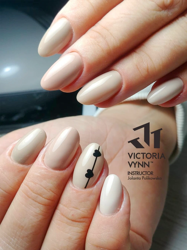 Best Light Beige Hybrid Gel Nail Polish Victoria VYNN 041 1 1