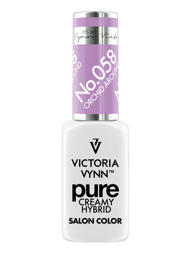 Best Orchid Nails Victoria VYNN Pure Creamy Hybrid 058 Orchid Around
