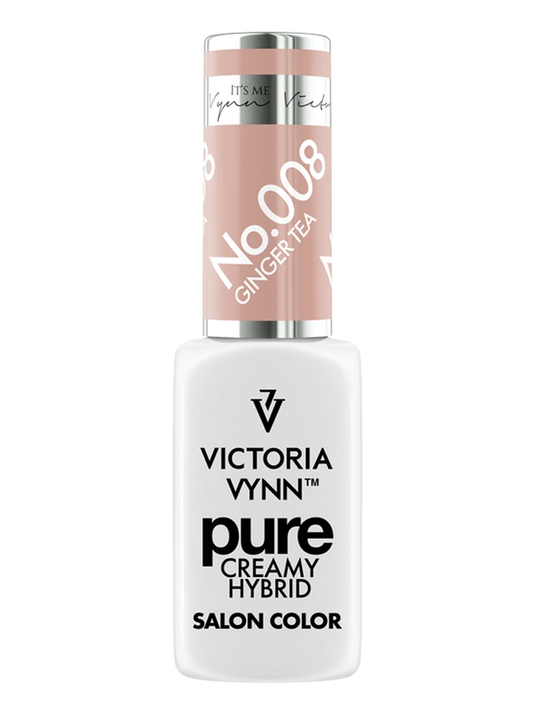 Best Pink Nude Nails Victoria VYNN Pure Creamy Hybrid 008 Ginger Tea