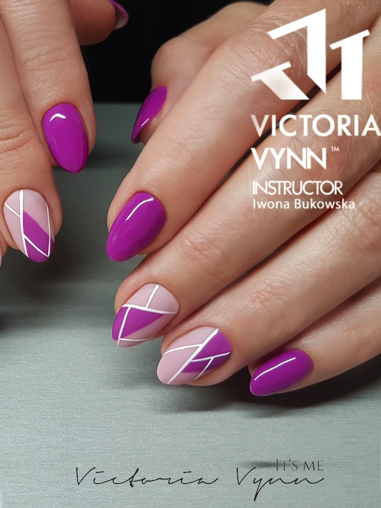 Best Purple gel nails Victoria VYNN Pure Creamy Hybrid Feel the Colour 056 1 1