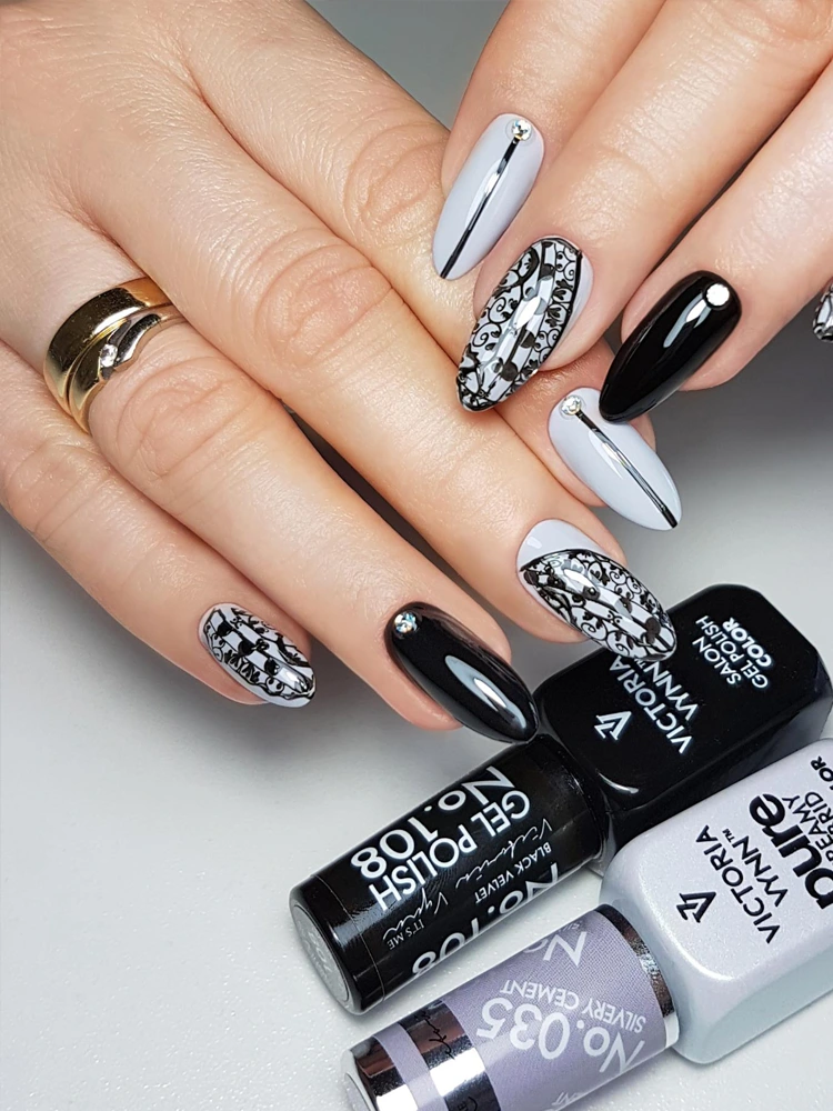 Best Selling Light Grey Nail Polish Gel Victoria VYNN Pure Creamy Hybrid 035 Silvery Cement 1 1