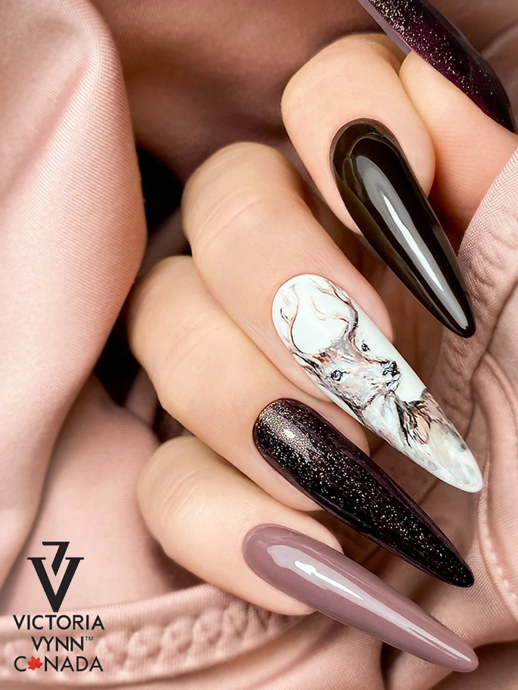 Pure Creamy Hybrid Gel Polish No. 045 Cocoa Creme 6 Best Walnut Brown Nails Victoria VYNN Pure Creamy Hybrid 045 Cocoa Creme