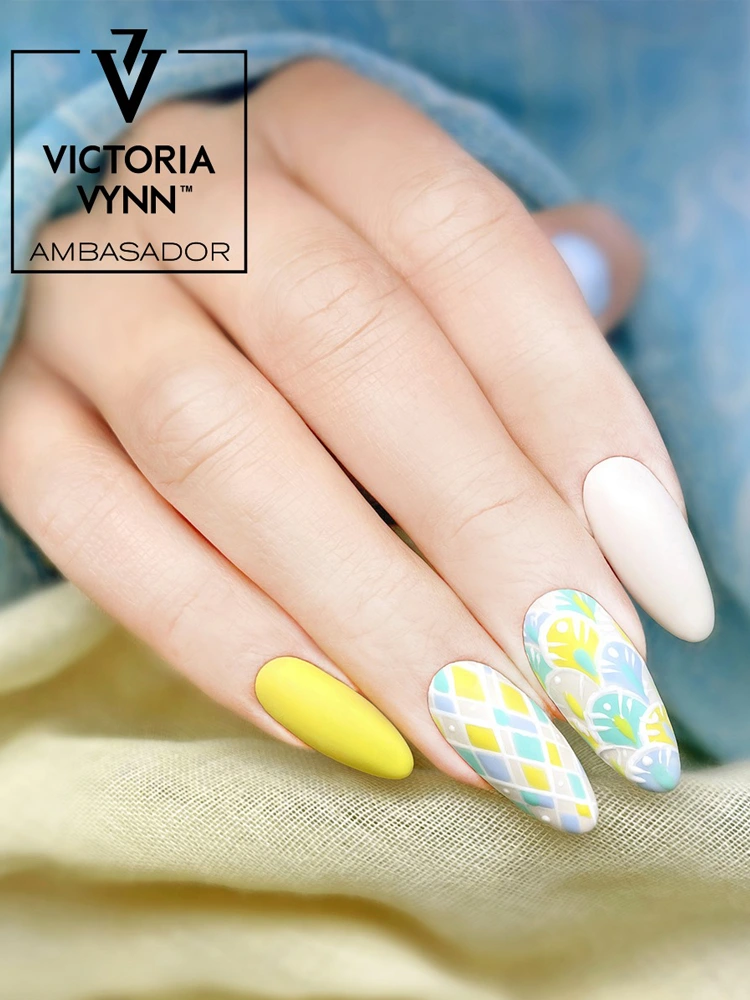 Pure Creamy Hybrid Gel Polish No. 083 Aloha Beach 6 Best yellow gel nails Victoria VYNN Pure Creamy Hybrid 083 Aloha Beach 1 1