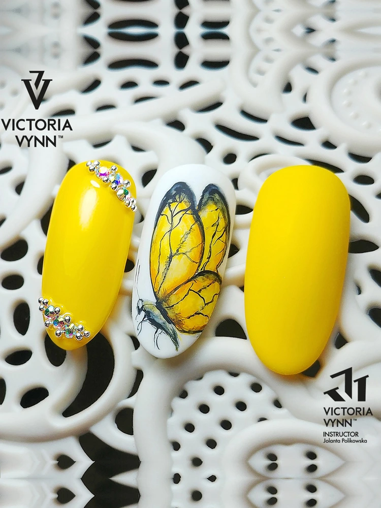 Pure Creamy Hybrid Gel Polish No. 083 Aloha Beach 14 Best yellow gel nails Victoria VYNN Pure Creamy Hybrid 083 Aloha Beach 1 2